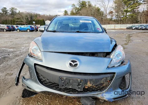 2012 Mazda 3 I из США, поврежденный, VIN JM1BL1V87C1559967